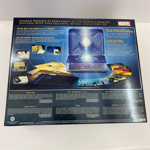 Marvel Cinematic Universe Phase 1 Blu-Ray Collection - Picture 3 of 6